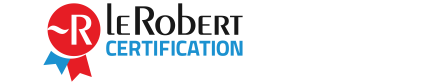 logo certification le robert
